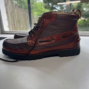 Vintage '79 L.L.Bean Allagash Bison Leather Chukka Boots Men's Size  12